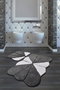 Mijölnir Lessie - Fume Juego de alfombras de baño acrílicas Multicolor